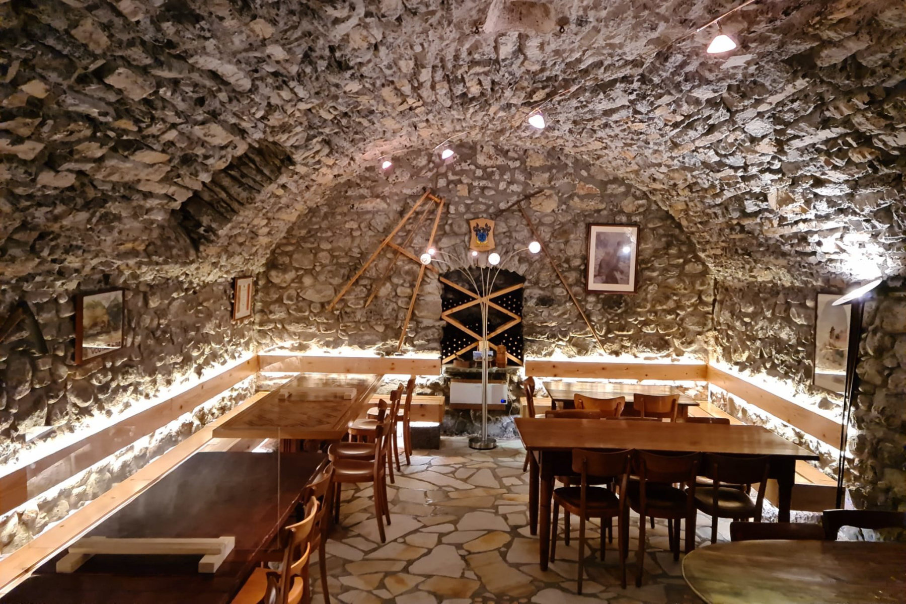Le caveau voûté